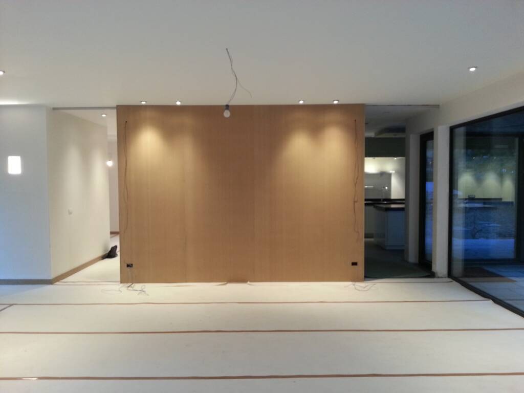 Op maat gemaakte houten schuifdeuren